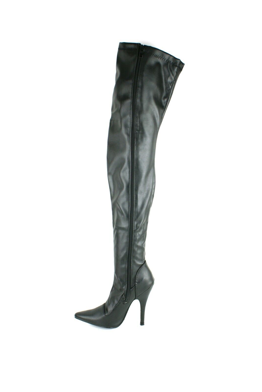 LADIES WOMENS KINKY FETISH SEXY OVER THE KNEE THIGH HIGH STILETTO HEEL BOOTS 