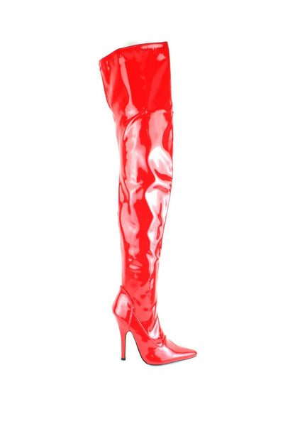 LADIES WOMENS KINKY FETISH SEXY OVER THE KNEE THIGH HIGH STILETTO HEEL BOOTS 