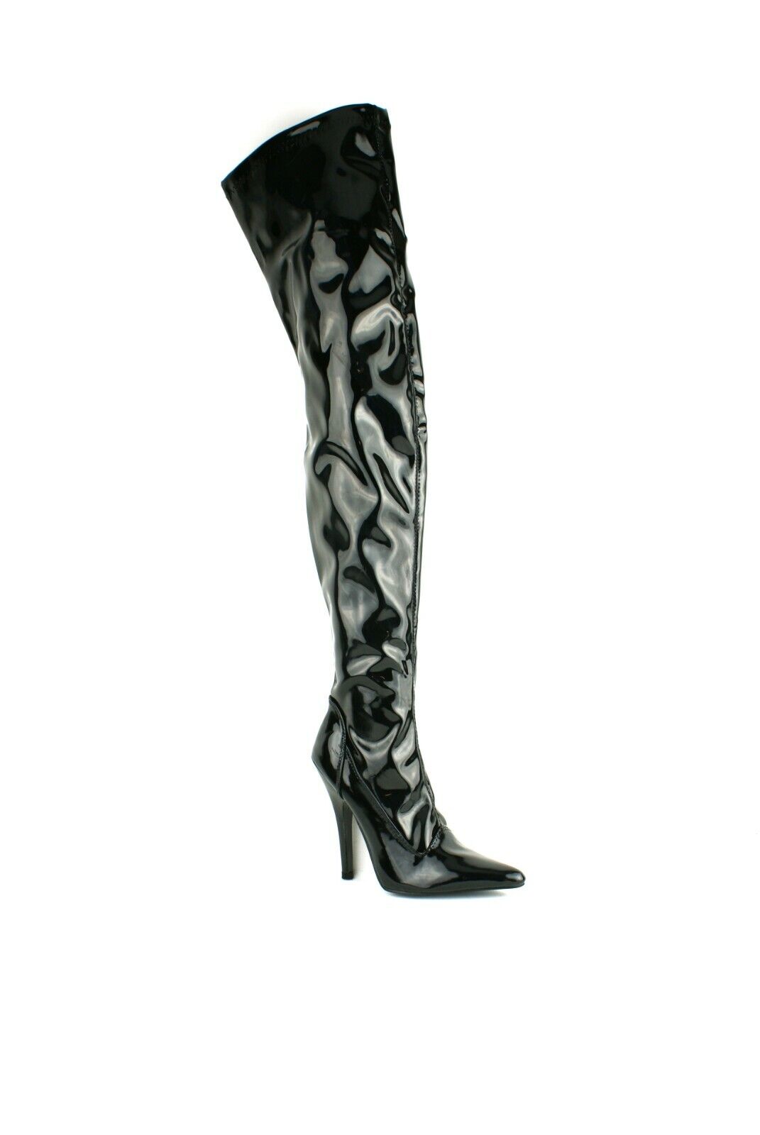 LADIES WOMENS KINKY FETISH SEXY OVER THE KNEE THIGH HIGH STILETTO HEEL BOOTS 